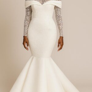 OFF-SHOULDER EXTRA FULL MERMAID GOWN